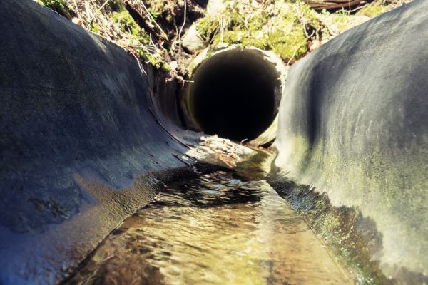 Cost of Drainage Swale Installation in Canton
