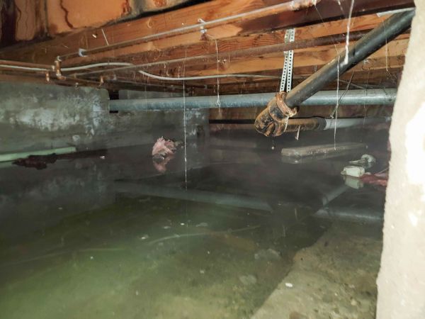 Cost of Crawlspace Drainage in Canton